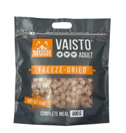 MUSH Vaisto Harmaa Freeze-Dried pakastekuivattu koiranruoka