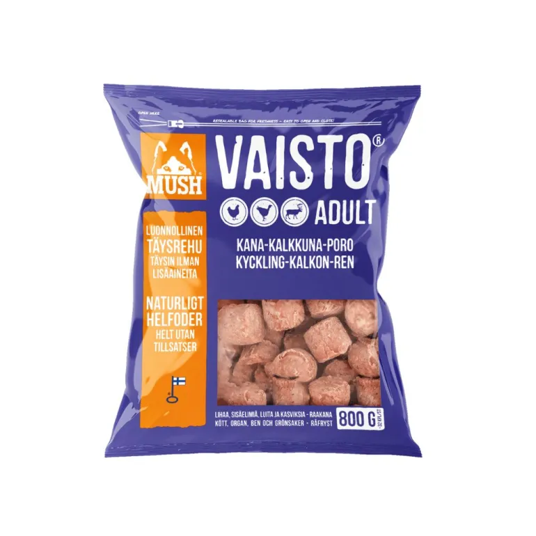 MUSH Vaisto Lila Kalkkuna-kana-poro 800 g