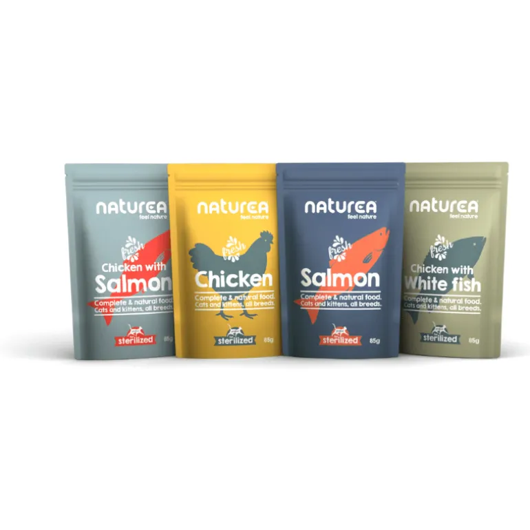 Naturea Cat Kana ja kala kissan märkäruoka 85 g