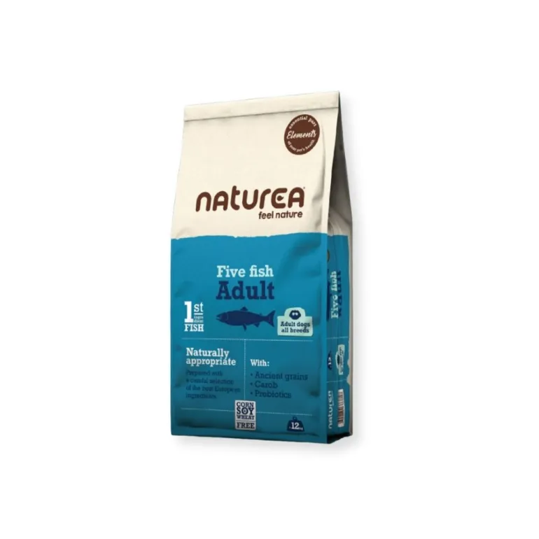 Naturea Elements Adult viisi kalaa koiran kuivaruoka