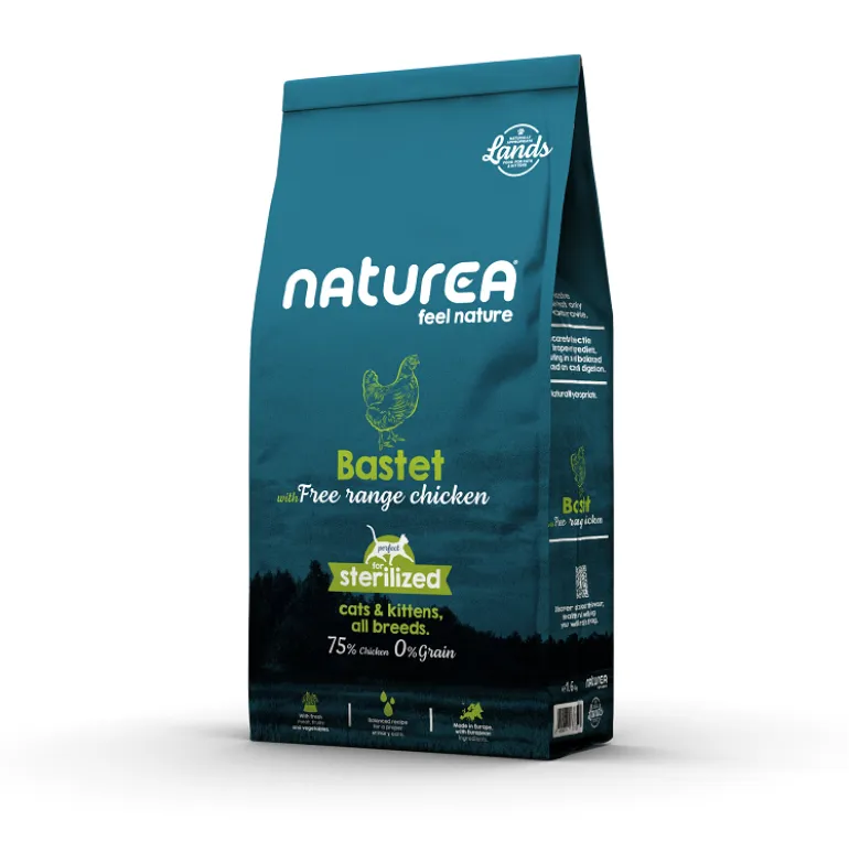 Naturea Lands Bastet Chicken kissan kuivaruoka