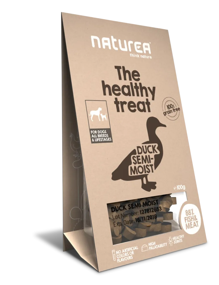 Naturea Treats Duck 100g koiran makupala
