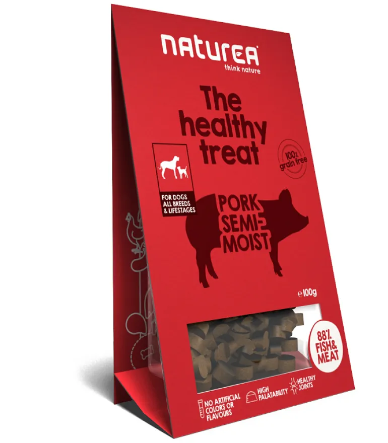 Naturea Treats Pork 100 g koiran makupala