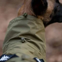Non-stop dogwear Fjord WD koiran sadetakki, oliivi
