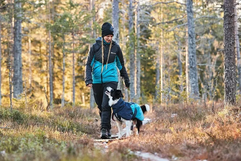 Non-stop dogwear Glacier 2.0 koiran takki, sininen