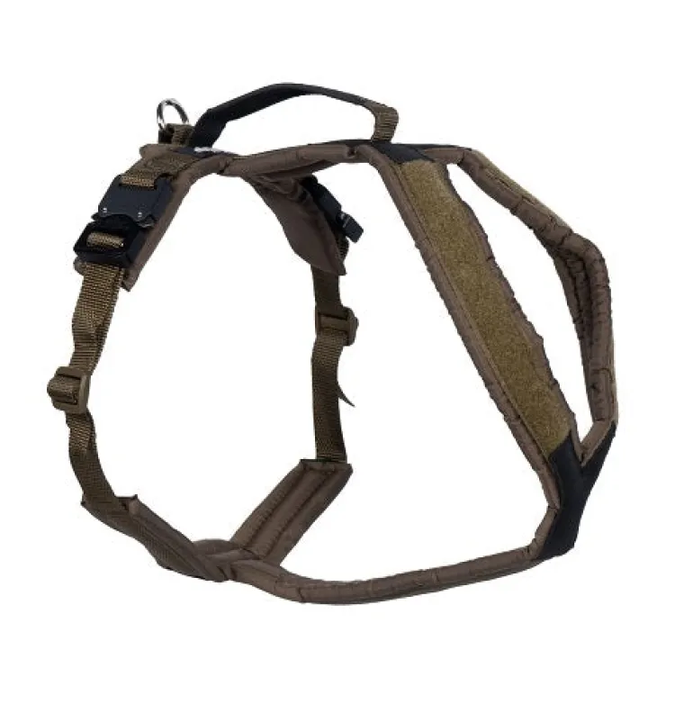 Non-stop dogwear Line harness Grip Defense koiran valjaat, vihreä