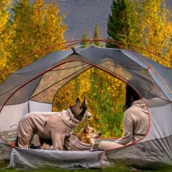 Non-stop dogwear Trail quest fleece overall fleecehaalari, sand
