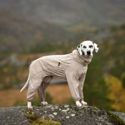 Non-stop dogwear Trail quest fleece overall fleecehaalari, sand