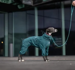 Non-stop dogwear Trail quest fleece overall fleecehaalari, dark teal