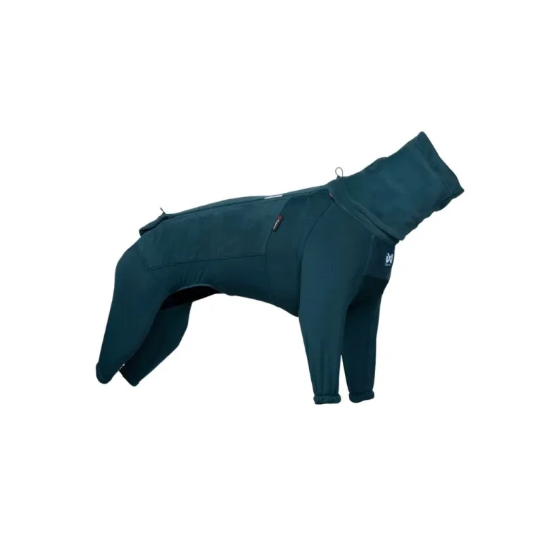Non-stop dogwear Trail quest fleece overall fleecehaalari, dark teal