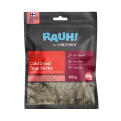Nutriment Cold-dried Tripe Sticks 100 g (Kylmäkuivatut mahatikut)