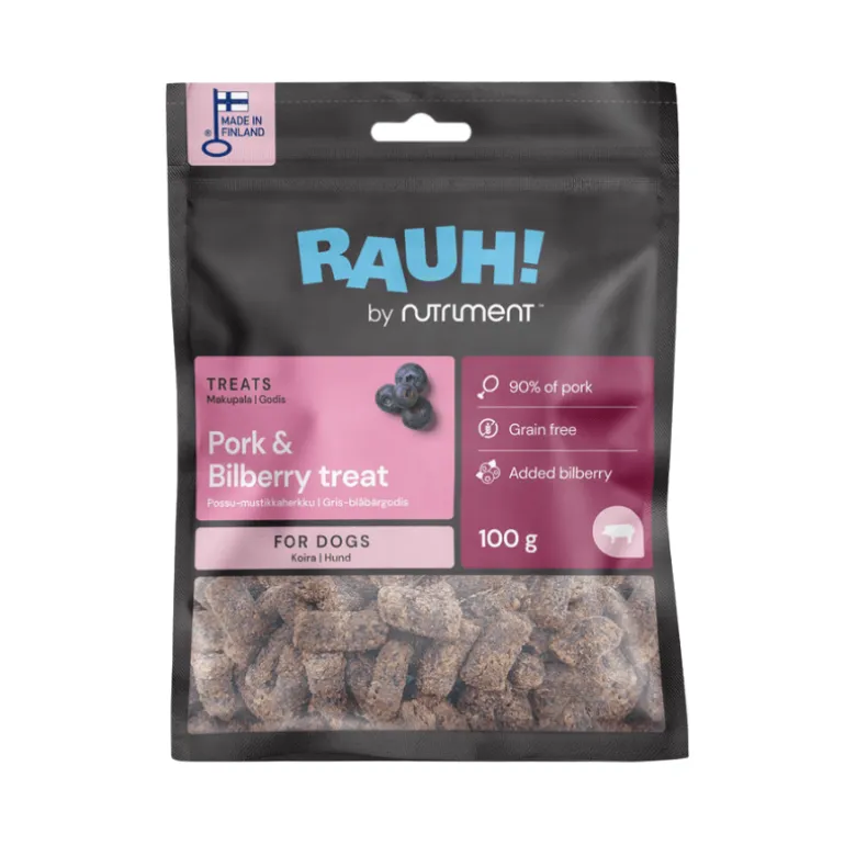 Nutriment Pork-Bilberry Treat possu-mustikkaherkku 100 g