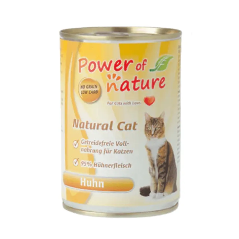 Power Of Nature kana kissan märkäruoka 400 g
