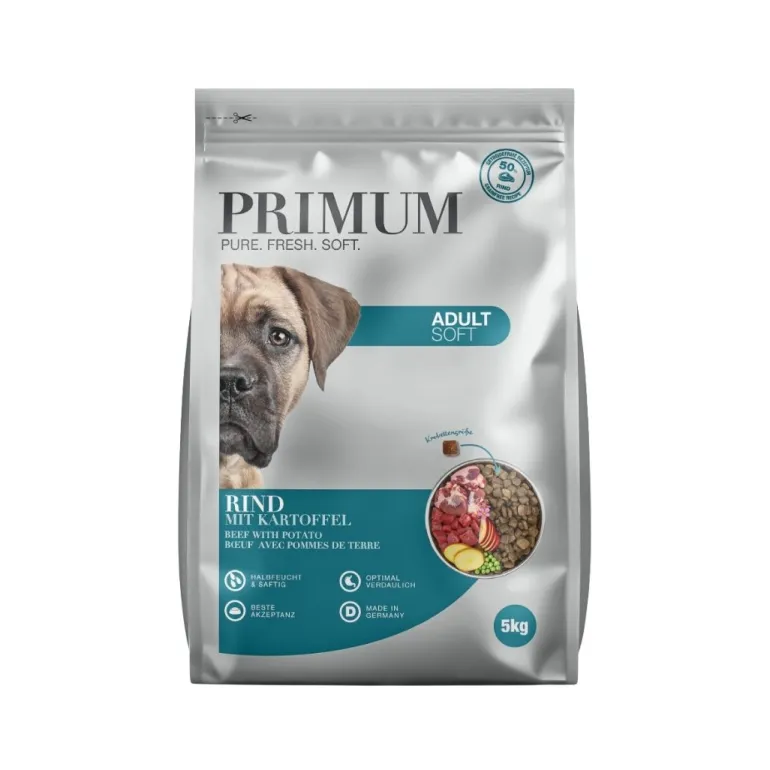 Primum Soft Adult Nauta & peruna puolikostea koiranruoka