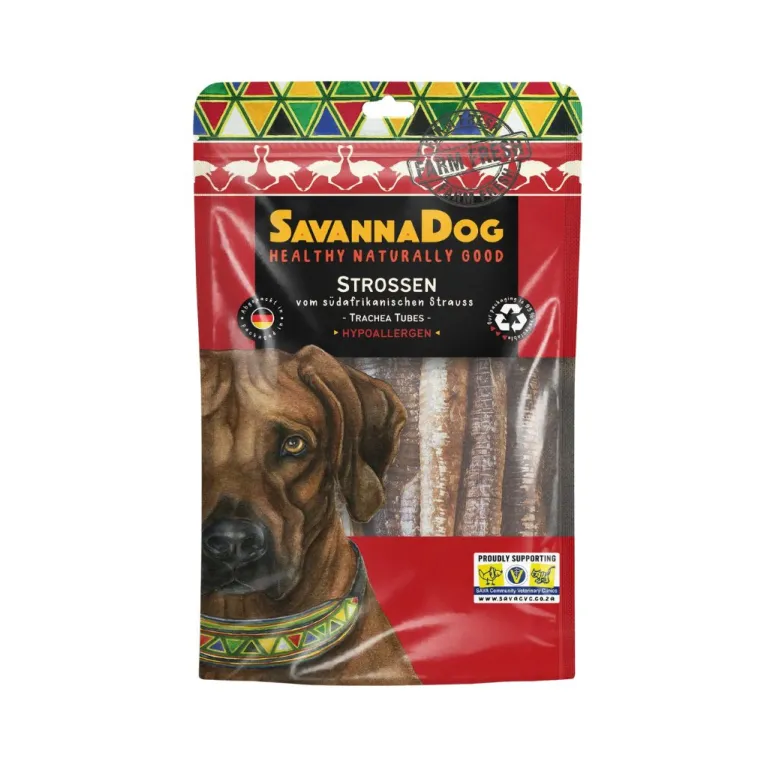Savanna Dog Strutsin henkitorvi 60 g