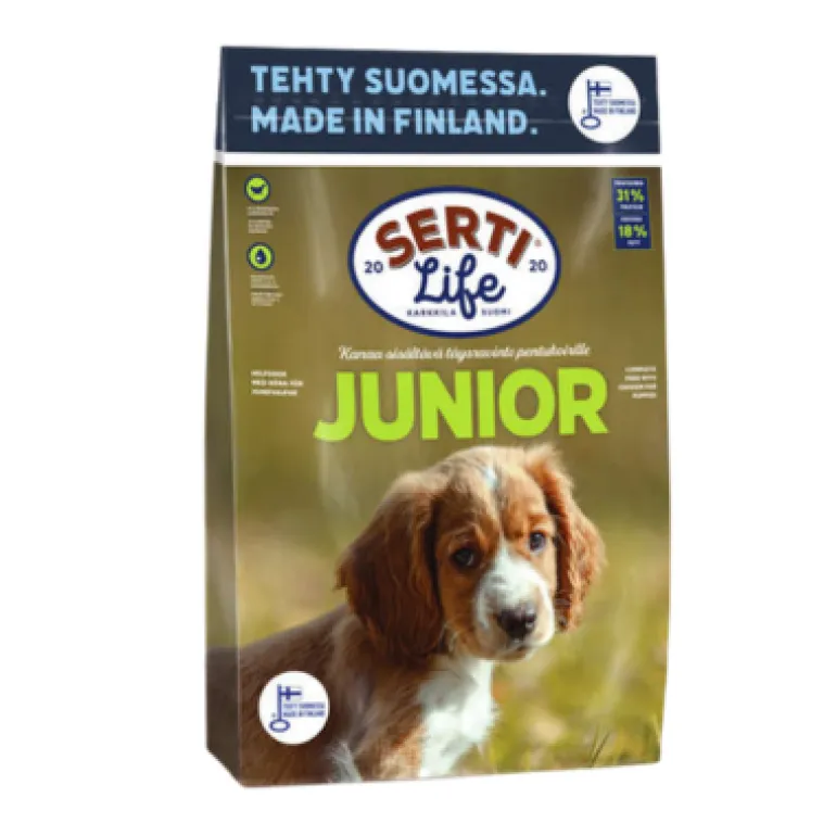 SertiLife Junior koiranpennun kuivaruoka