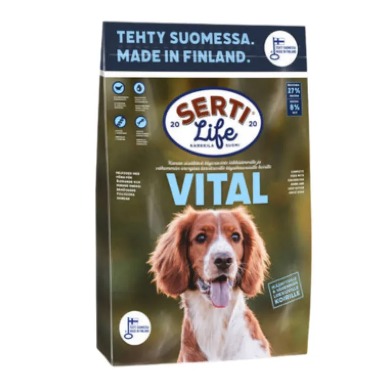 SertiLife Vital ikääntyvän koiran kuivaruoka