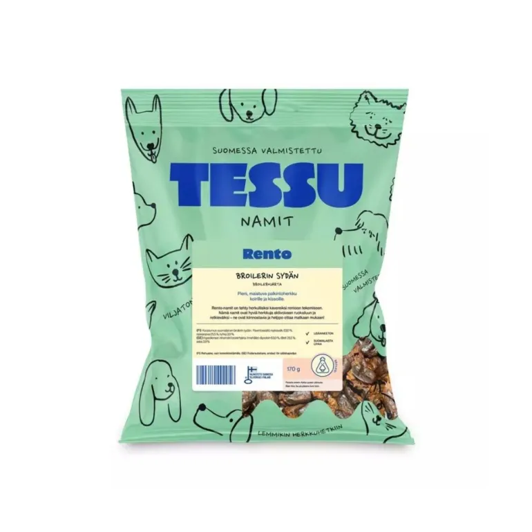 Tessu Rento Broilerin sydän 170g