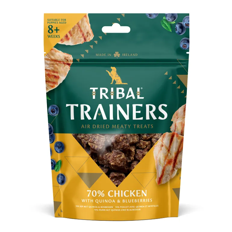 Tribal Trainers Chicken & Blueberry koiran makupala 80 g