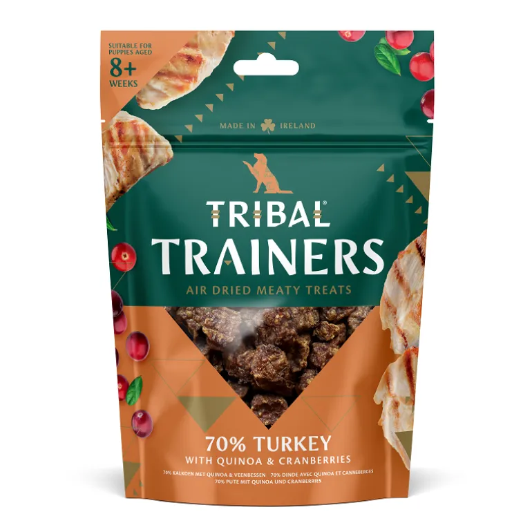 Tribal Trainers Turkey & Cranberry koiran makupala 80 g