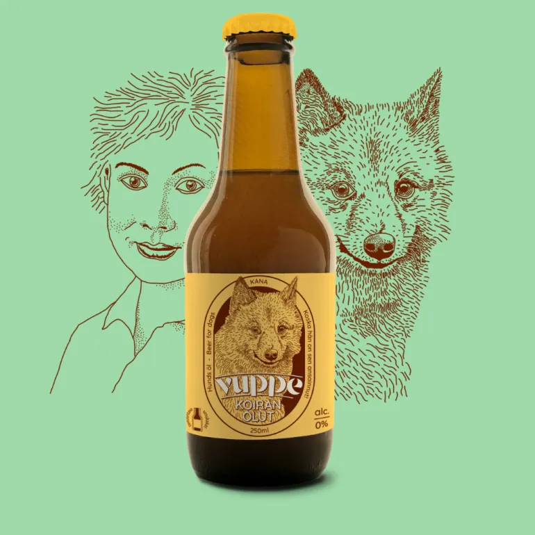 Vuppe Kana mallasjuoma koiralle 250 ml