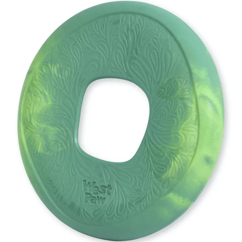 West Paw Sailz koiran frisbee, vihreä