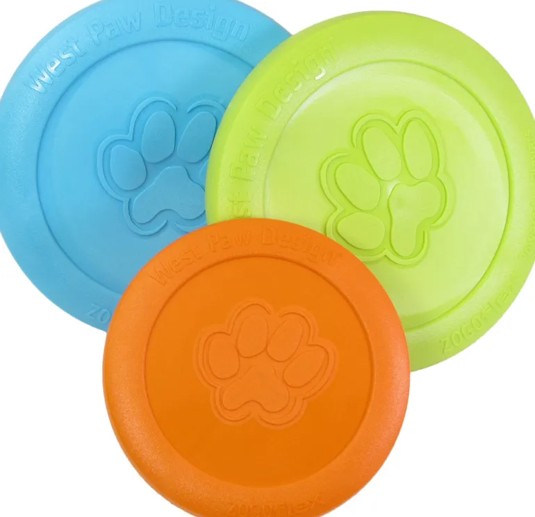 West Paw Zogoflex Play Zisc frisbee, turkoosi