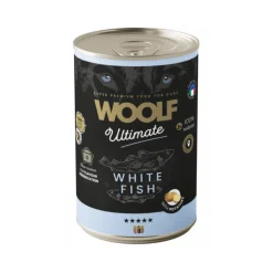 Woolf Ultimate Canned Dogfood - Valkoinen kala & peruna, 400g