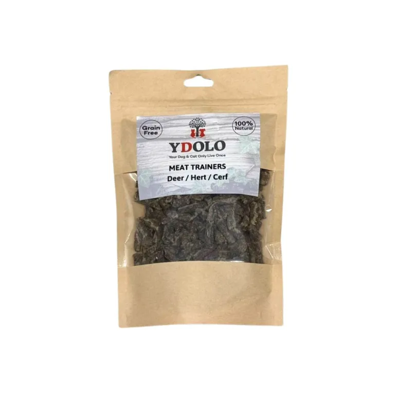 YDOLO Pure Meat Trainers Deer peuramakupala koiralle